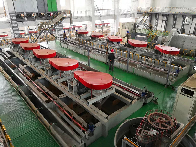 Cellules de flottation mécanique auto-aspirante pour granules grossiers